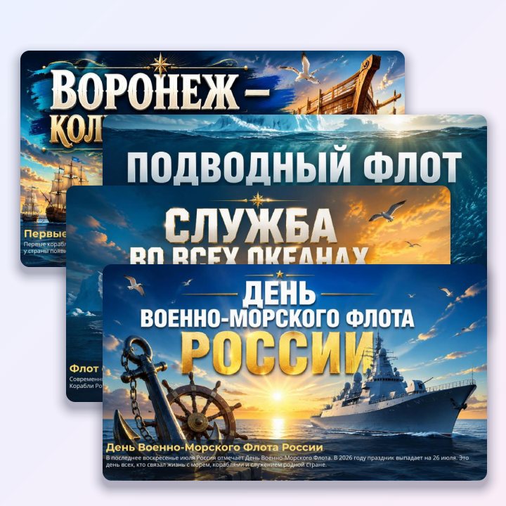 День Военно-Морского Флота России. Презентация к классному часу