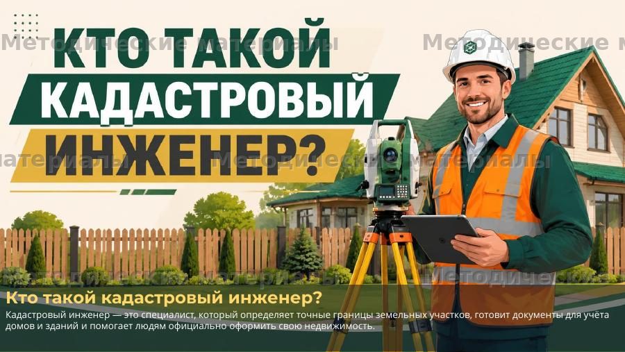 День кадастрового инженера. Презентация о профессии — слайд 2