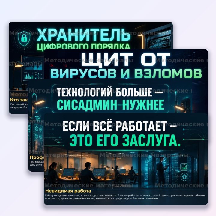 День системного администратора. Презентация о профессии — слайд 4
