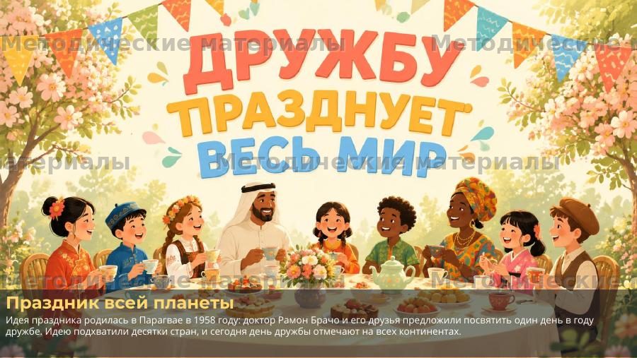 Международный день дружбы. Презентация к классному часу — слайд 2