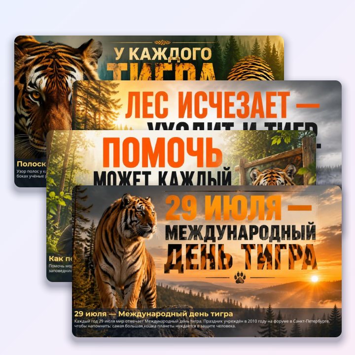 Международный день тигра. Презентация к классному часу