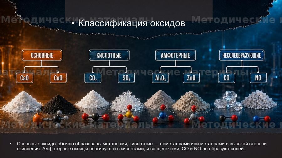 Повторение: основные классы неорганических соединений. Презентация по химии для 9 класса — слайд 4