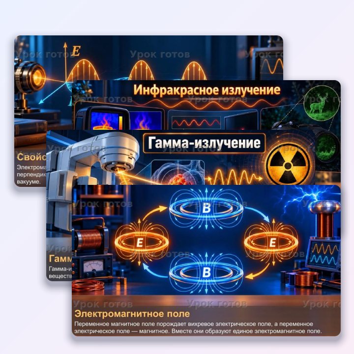 Презентация по физике для 9 класса Электромагнитные волны. Шкала электромагнитных волн — слайд 2