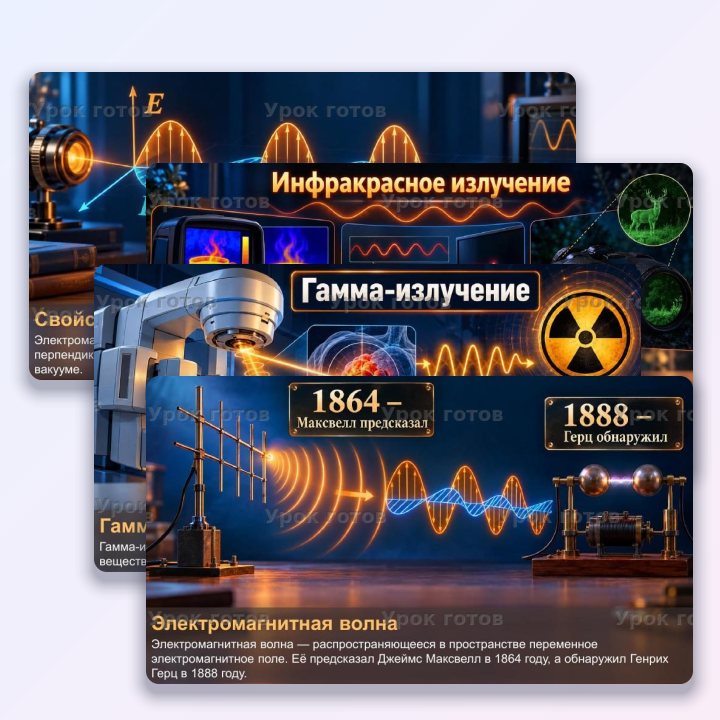 Презентация по физике для 9 класса Электромагнитные волны. Шкала электромагнитных волн — слайд 3