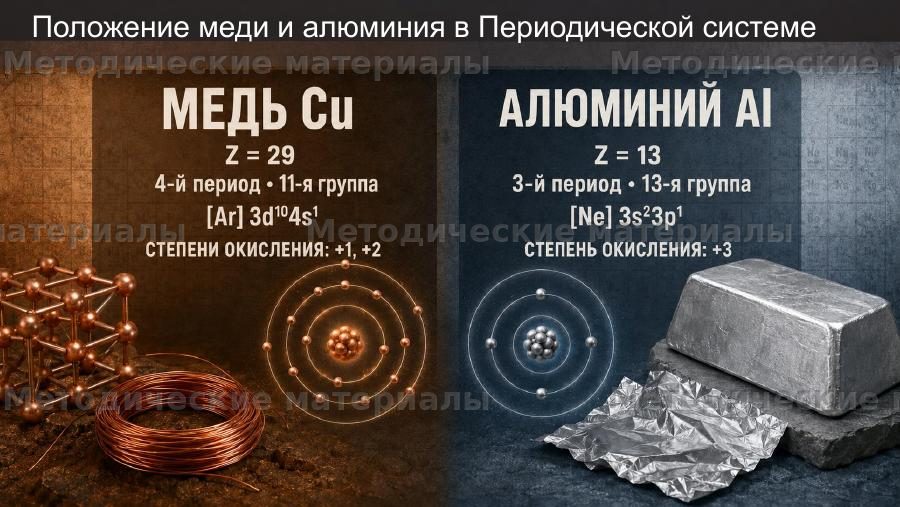 Медь и алюминий. Презентация по химии для 11 класса — слайд 2