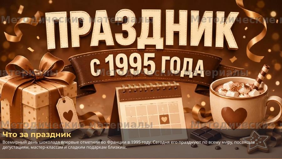 Всемирный день шоколада. Презентация к классному часу — слайд 2